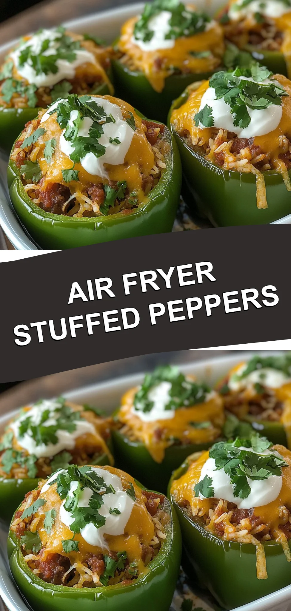 Air Fryer Stuffed Peppers