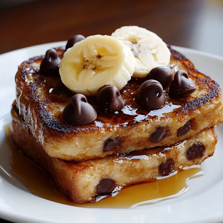 Gluten-free banana pancake bake served on a plate with syrup and banana slices