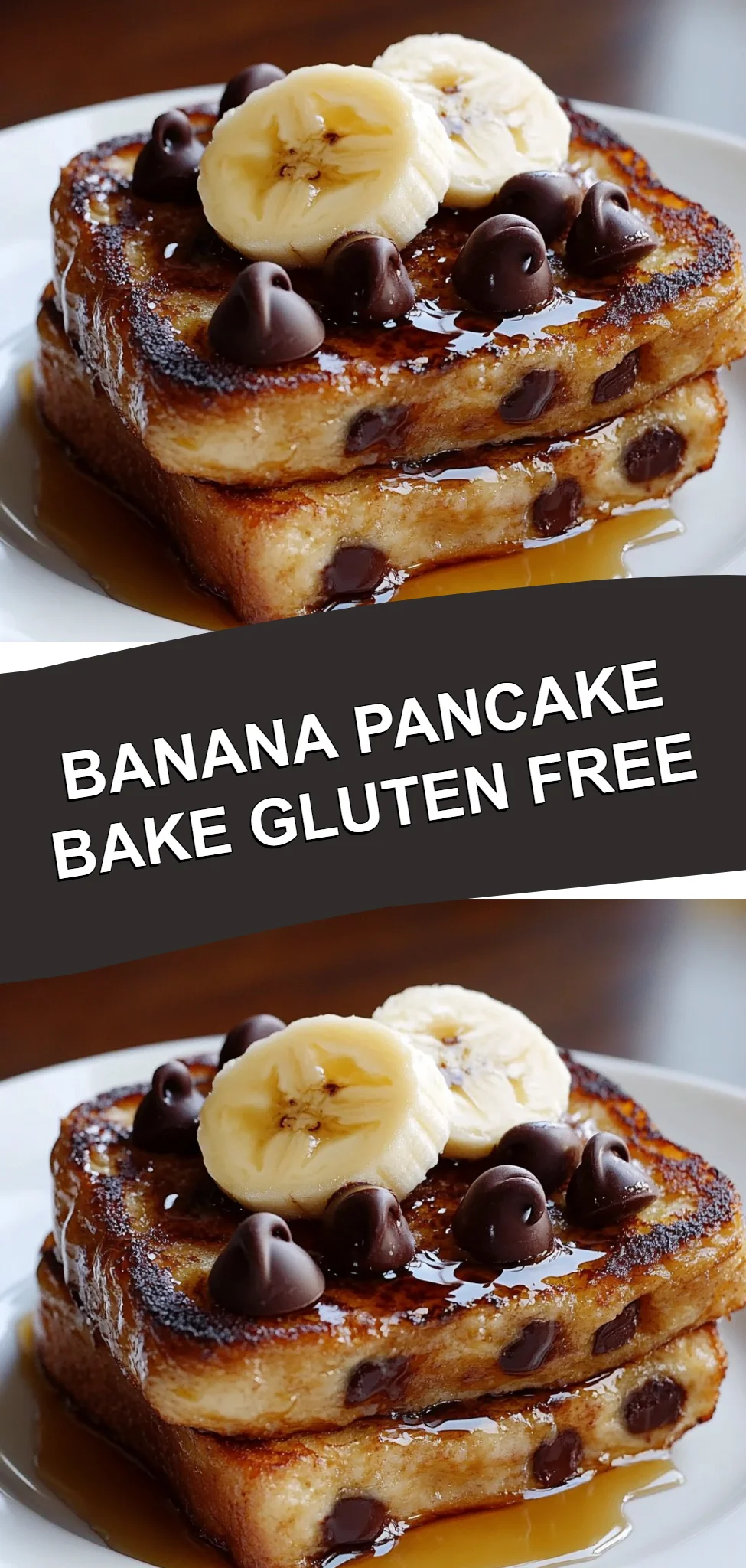 Banana Pancake Bake Gluten Free
