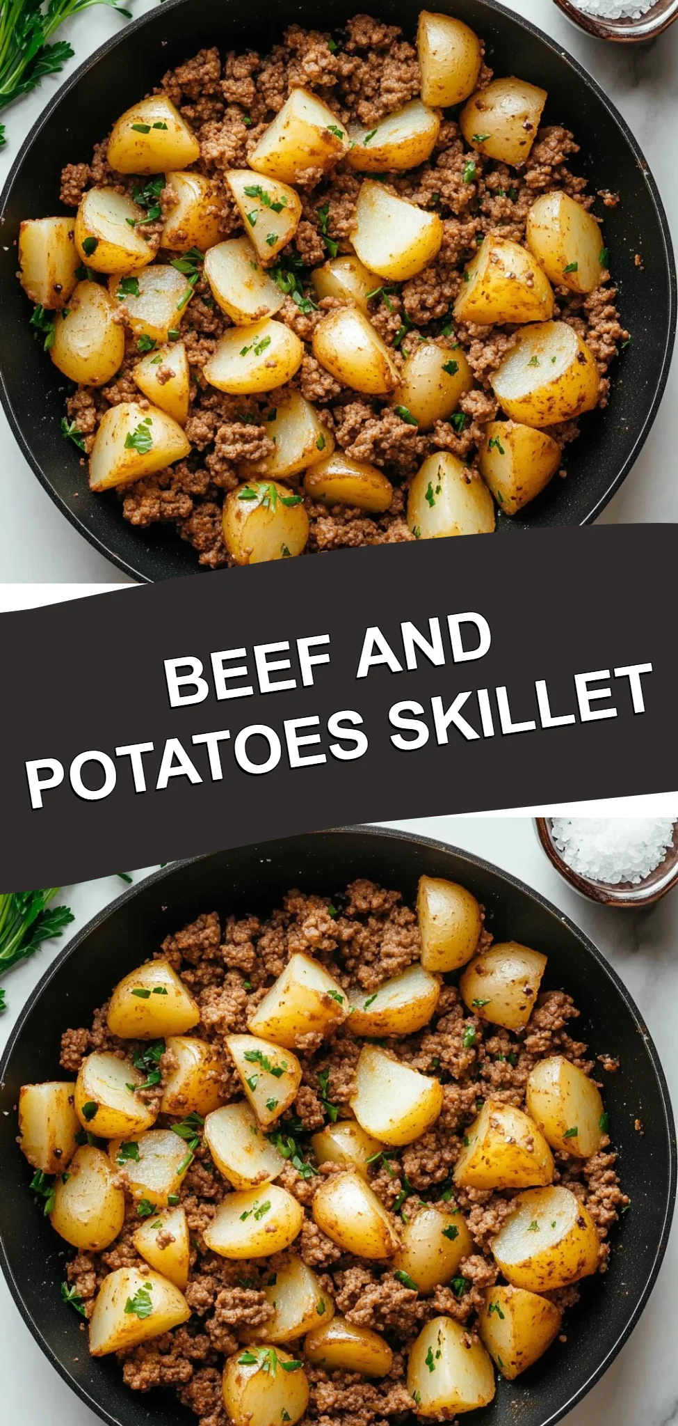 Beef and Potatoes Skillet