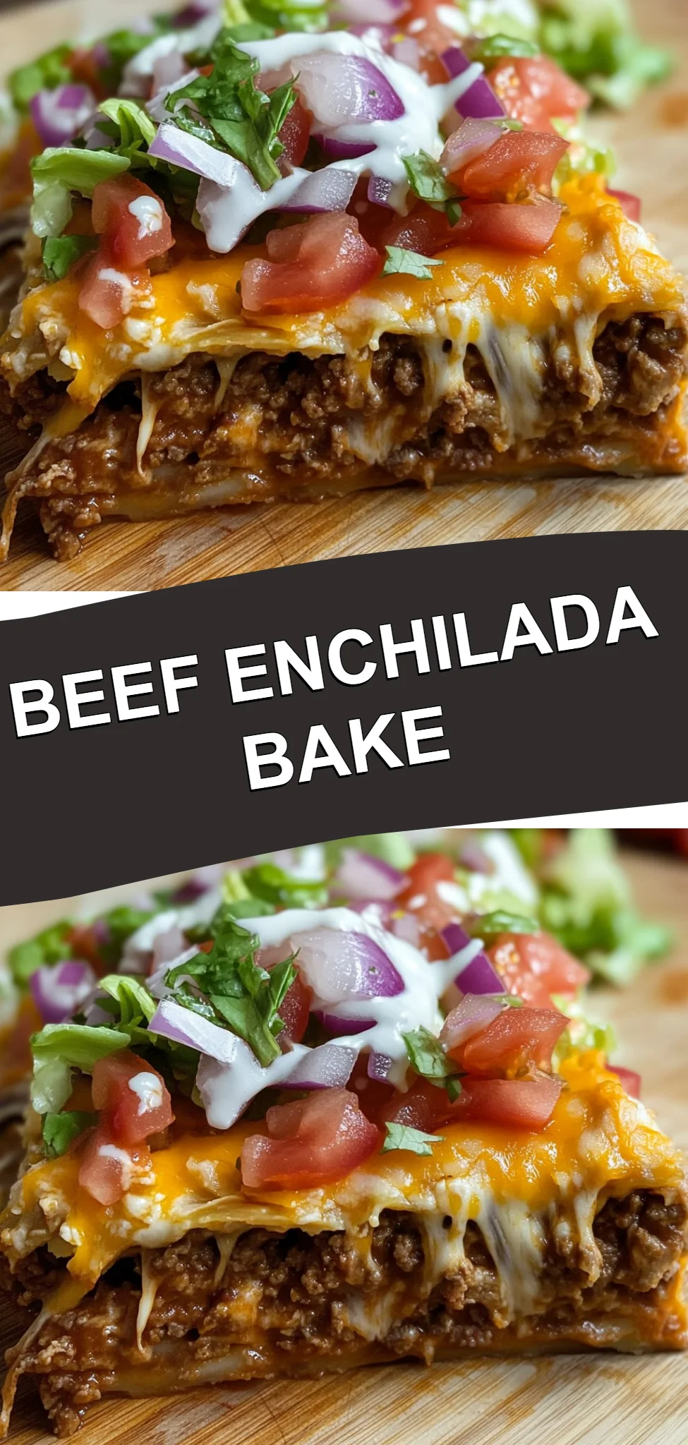 Beef Enchilada Bake