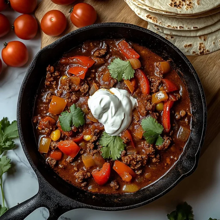 Delicious beef stew with tortillas served in a bowl
