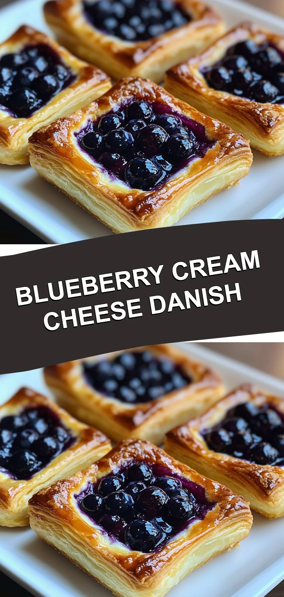 Blueberry Cream Cheese Danish