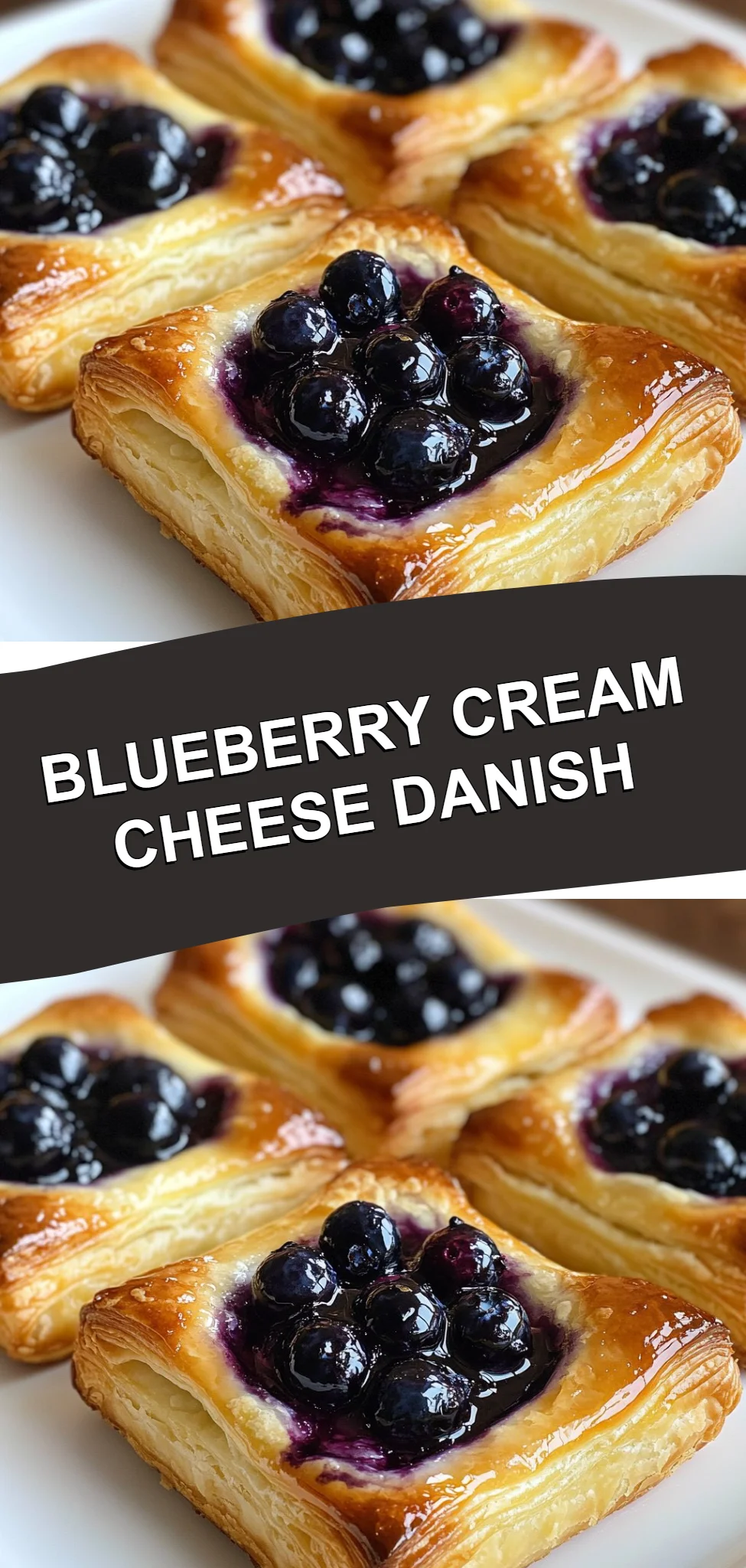 Blueberry Cream Cheese Danish