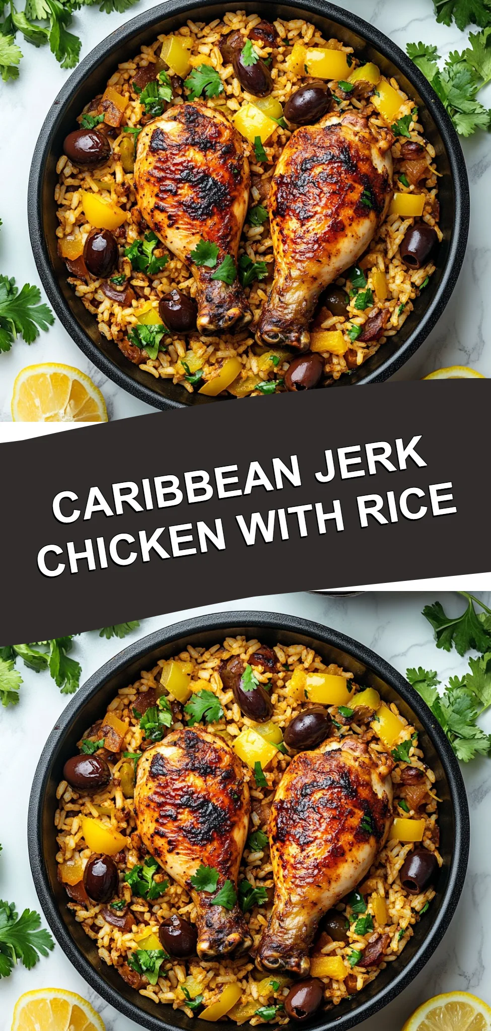 Caribbean Jerk Chicken with Rice