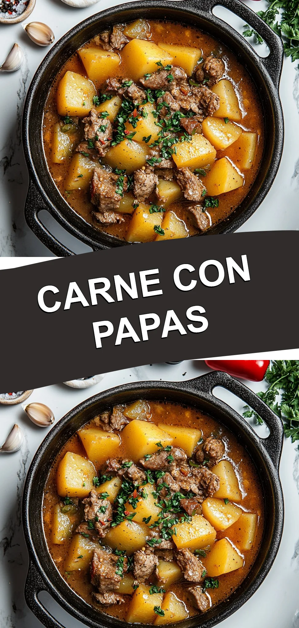 Carne con Papas
