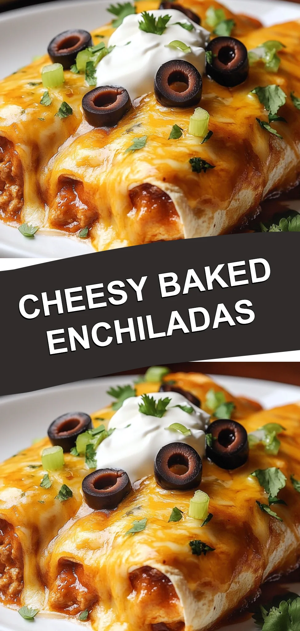 Cheesy Baked Enchiladas