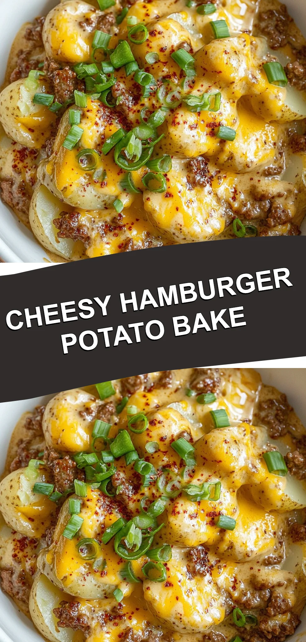 Cheesy Hamburger Potato Bake