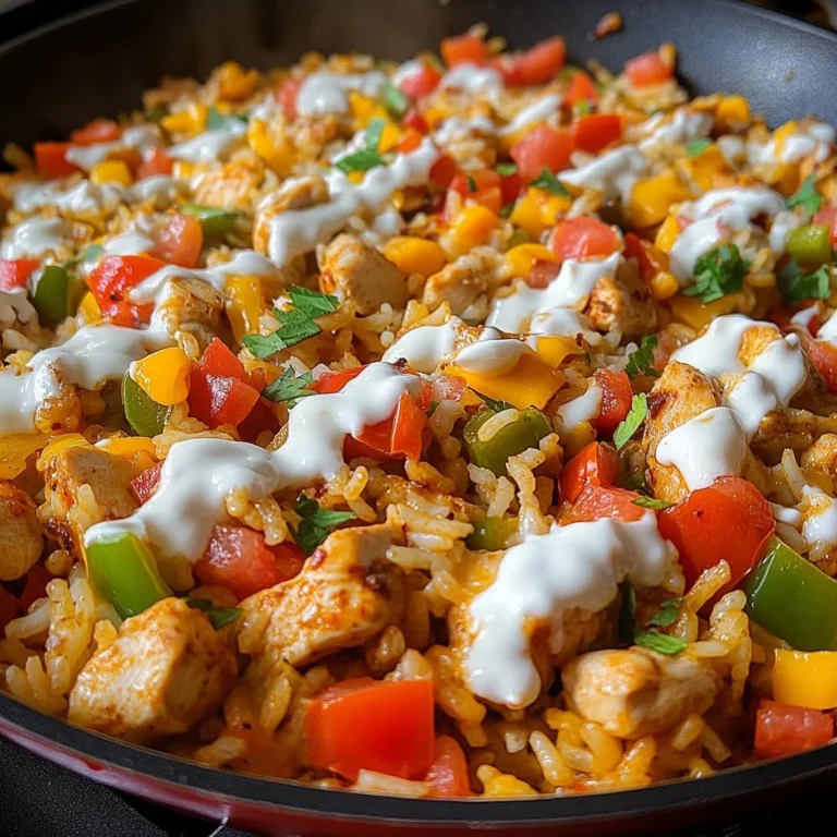 Cheesy Salsa Chicken served with rice in a bowl