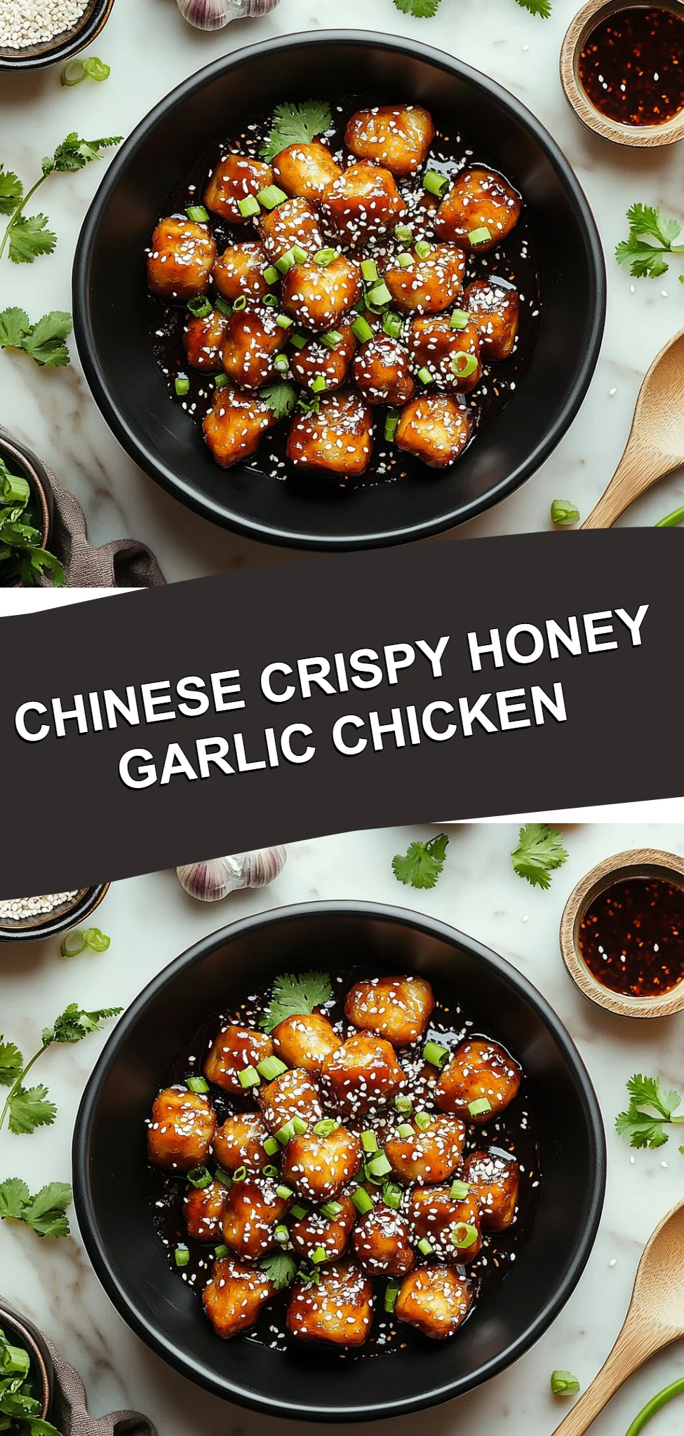 Chinese Crispy Honey Garlic Chicken