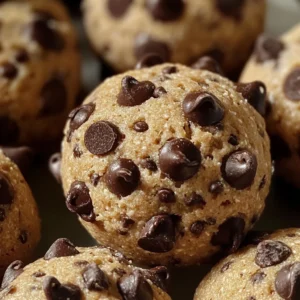 Delicious chocolate chip cookies freshly baked and ready to enjoy.