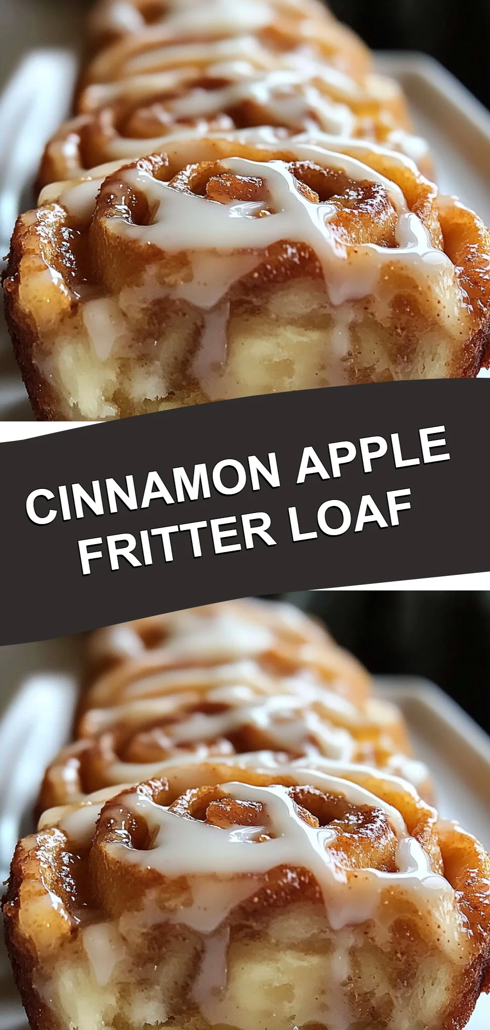 Cinnamon Apple Fritter Loaf