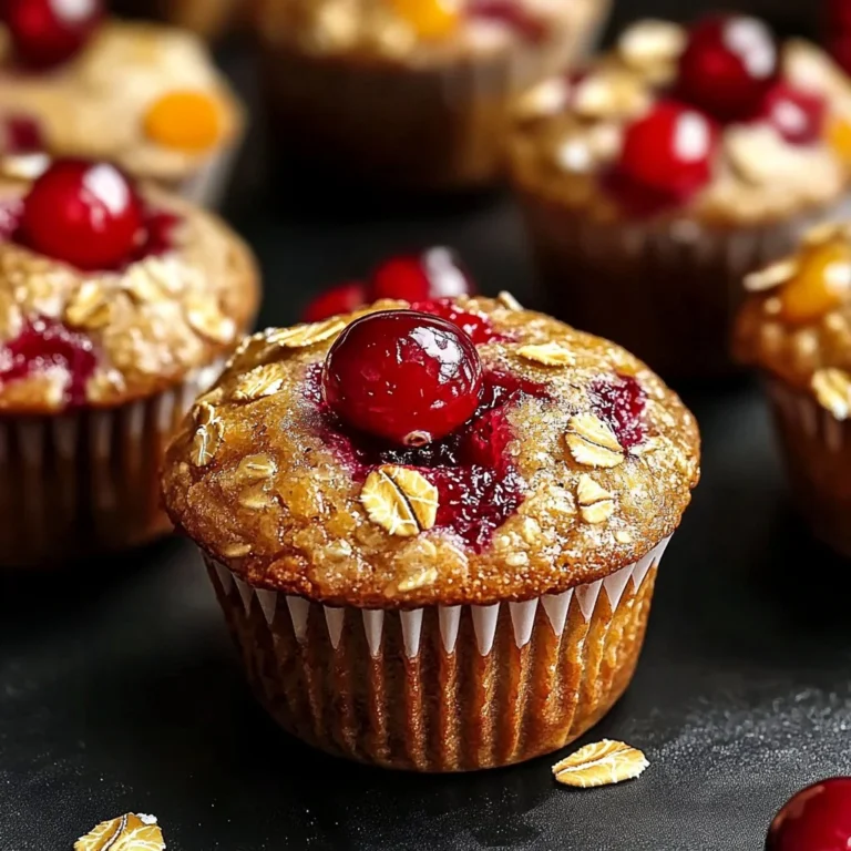 Freshly baked cranberry orange muffins on a plate