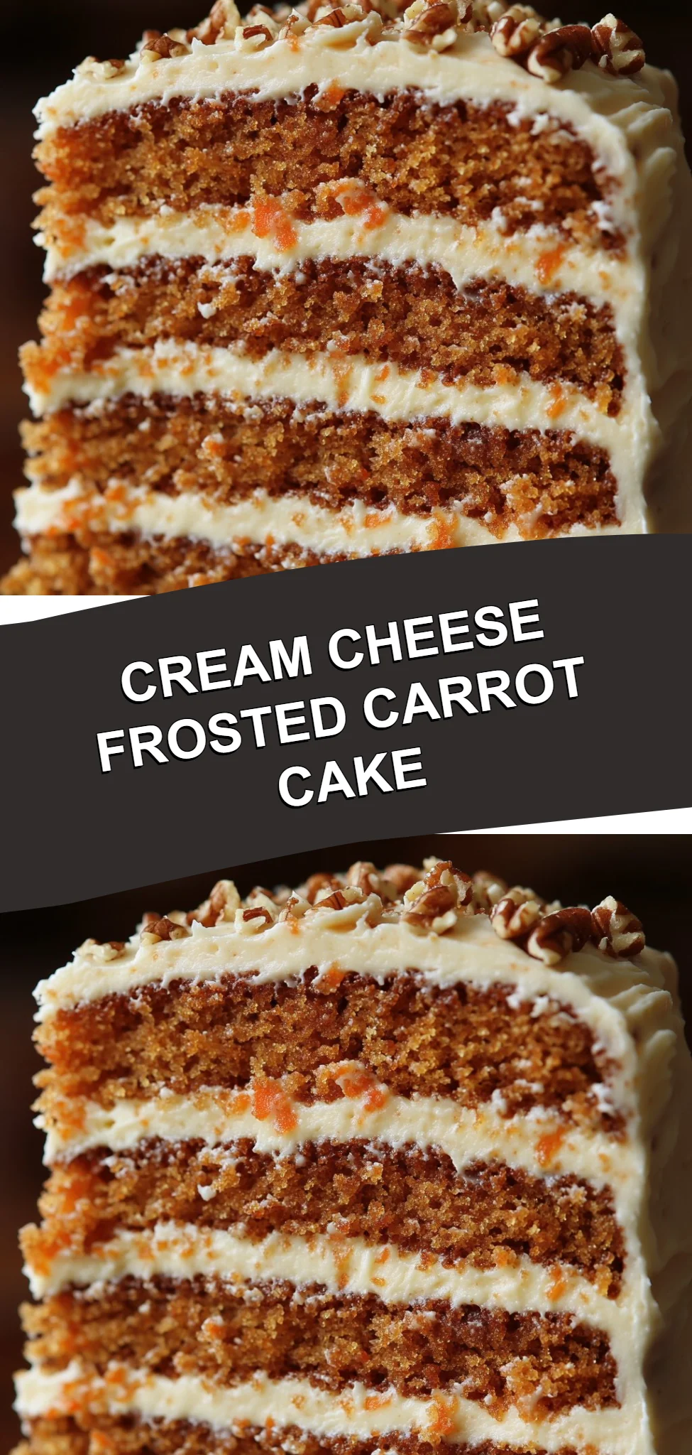Cream Cheese Frosted Carrot Cake