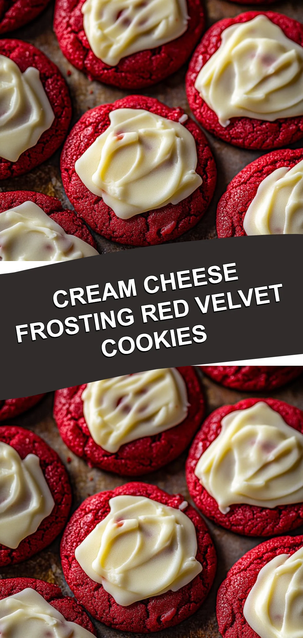 Cream Cheese Frosting Red Velvet Cookies