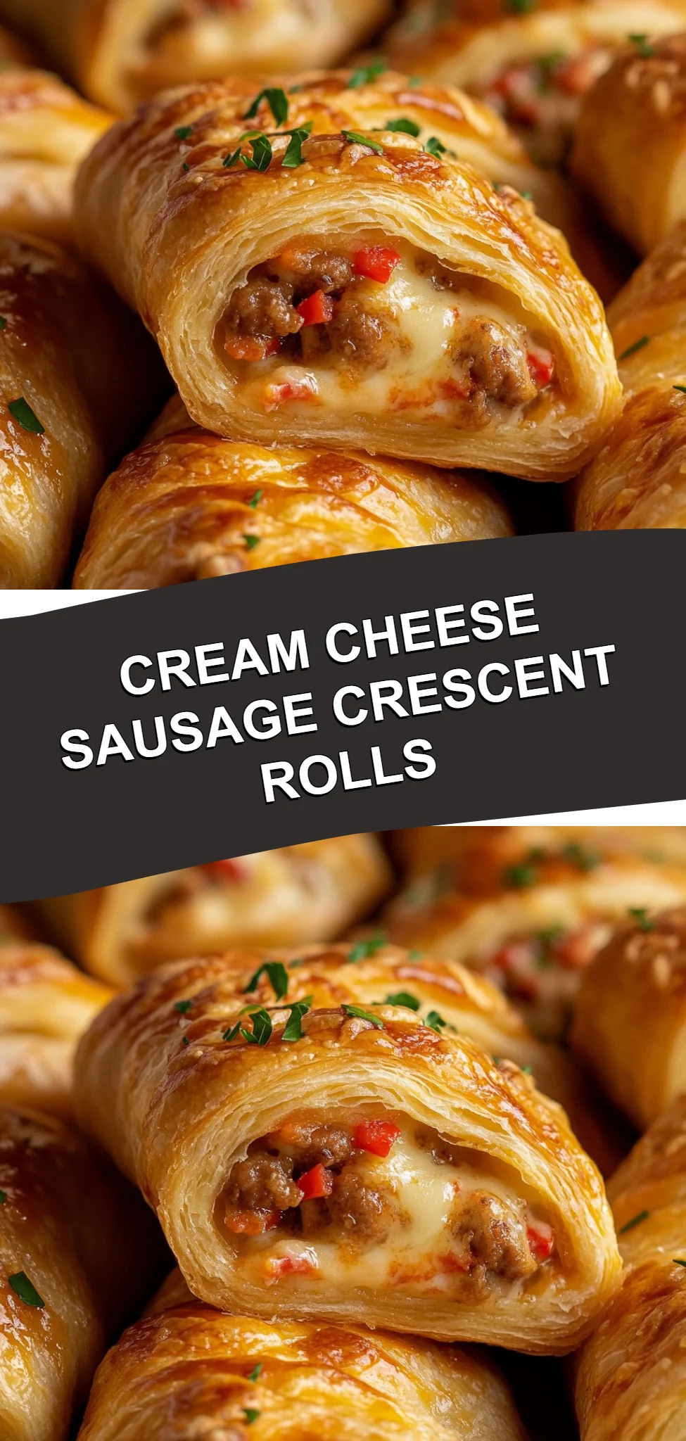 Cream Cheese Sausage Crescent Rolls