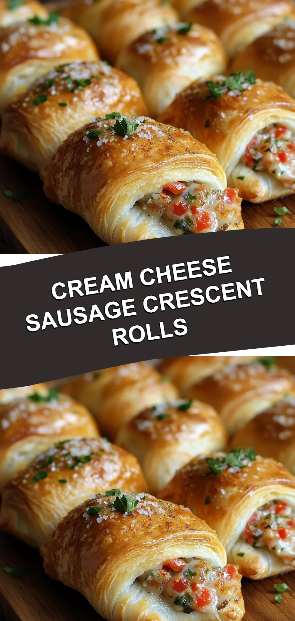 Cream Cheese Sausage Crescent Rolls