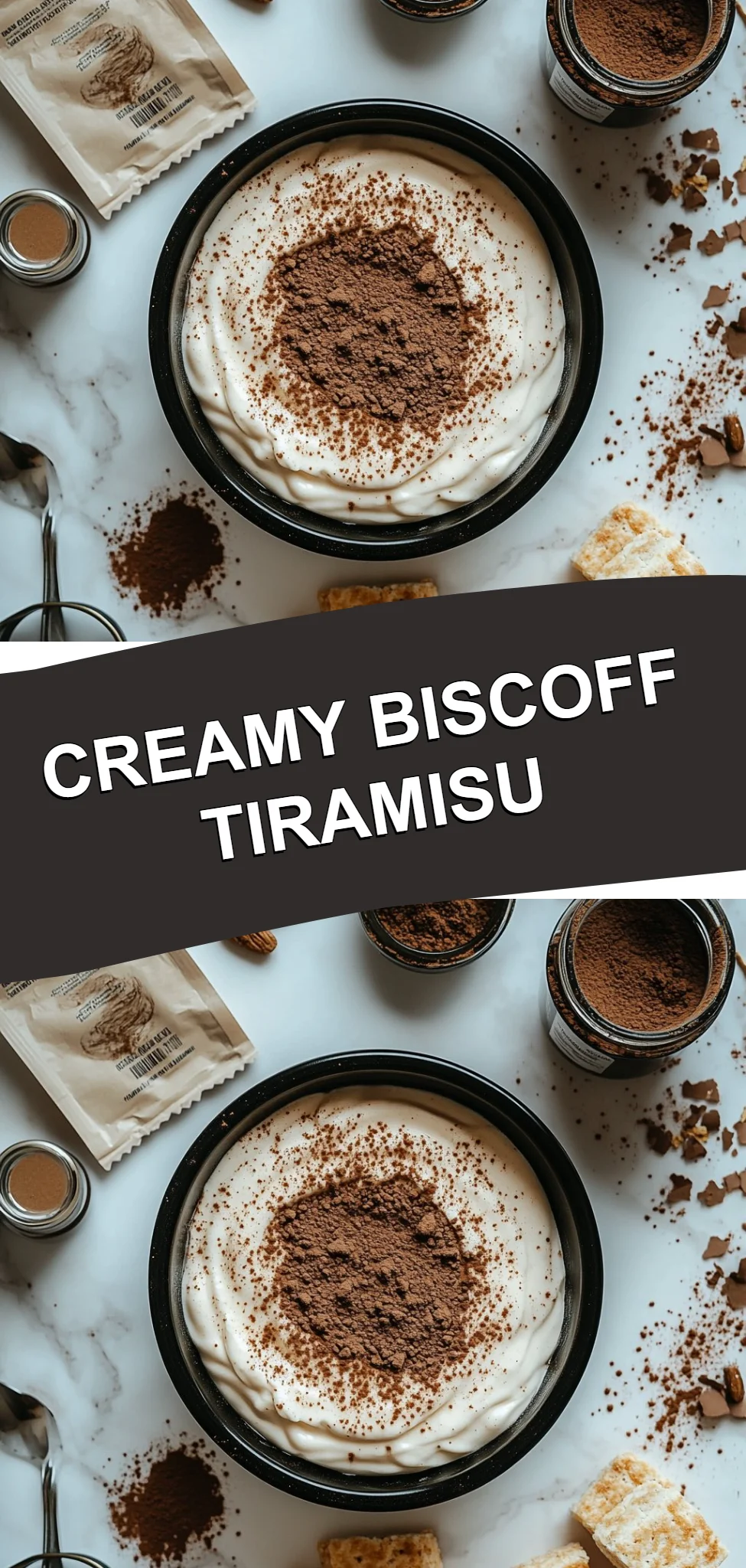 Creamy Biscoff Tiramisu