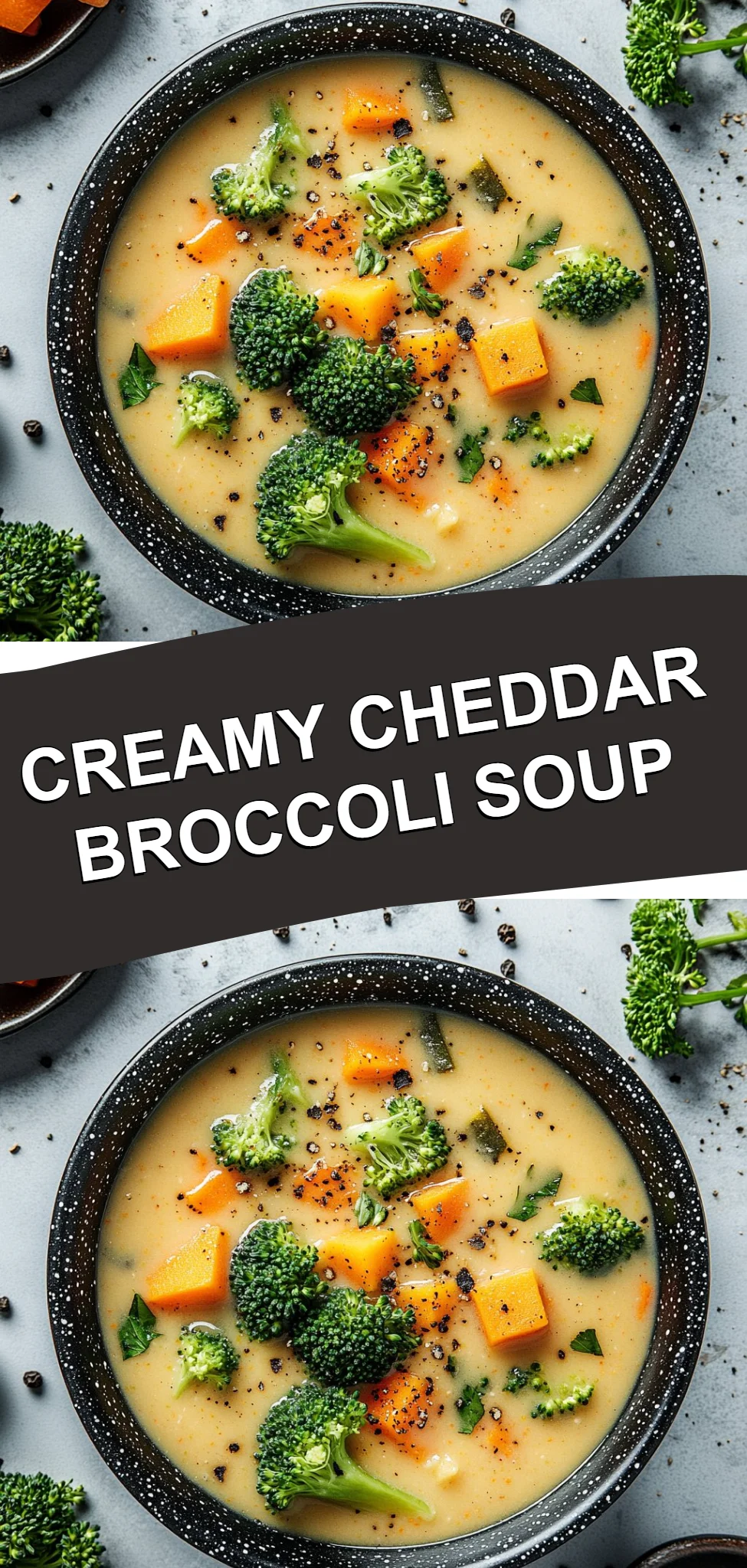 Creamy Cheddar Broccoli Soup