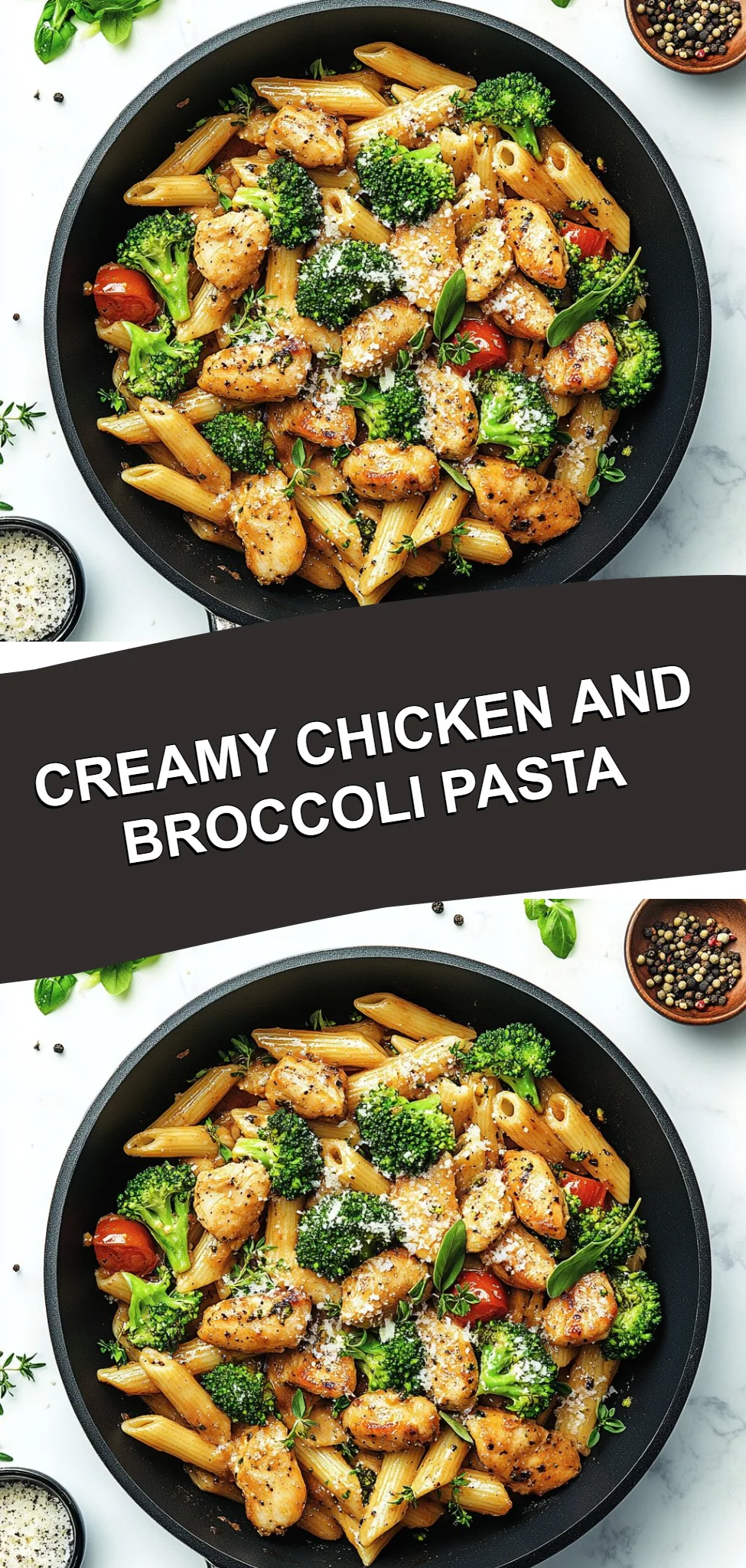 Creamy Chicken and Broccoli Pasta
