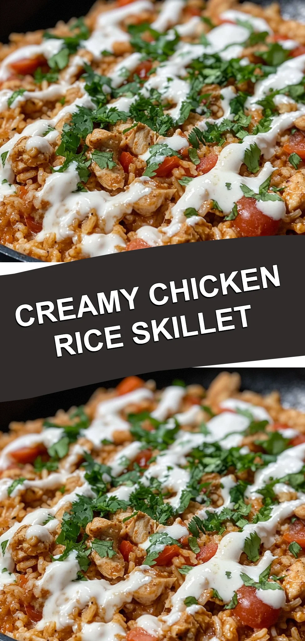 Creamy Chicken Rice Skillet