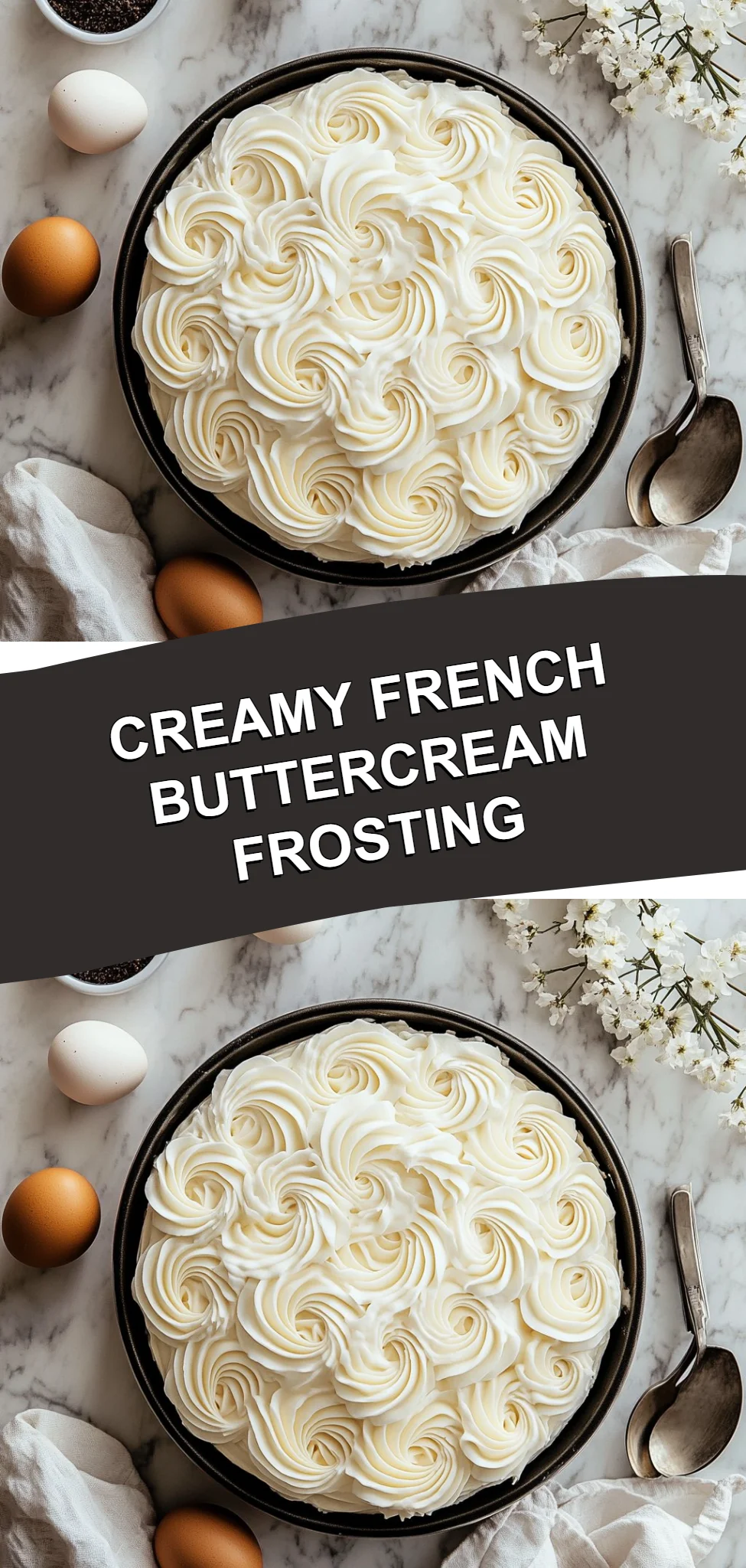 Creamy French Buttercream Frosting
