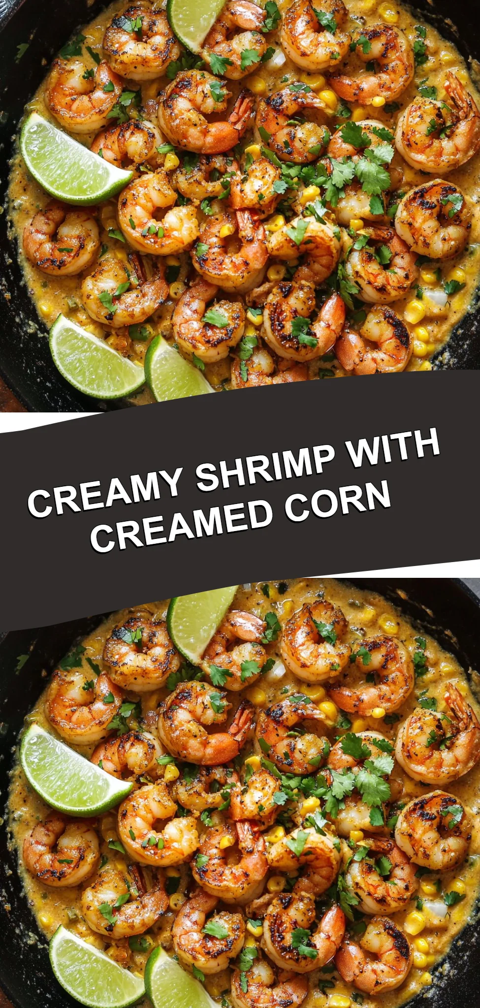 Creamy Shrimp with Creamed Corn