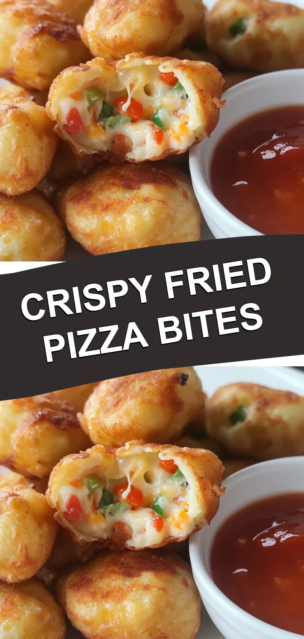 Crispy Fried Pizza Bites