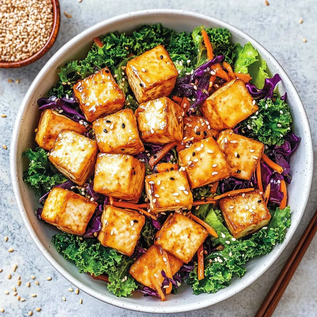 Easy crispy tofu recipe with perfect seasoning and texture.