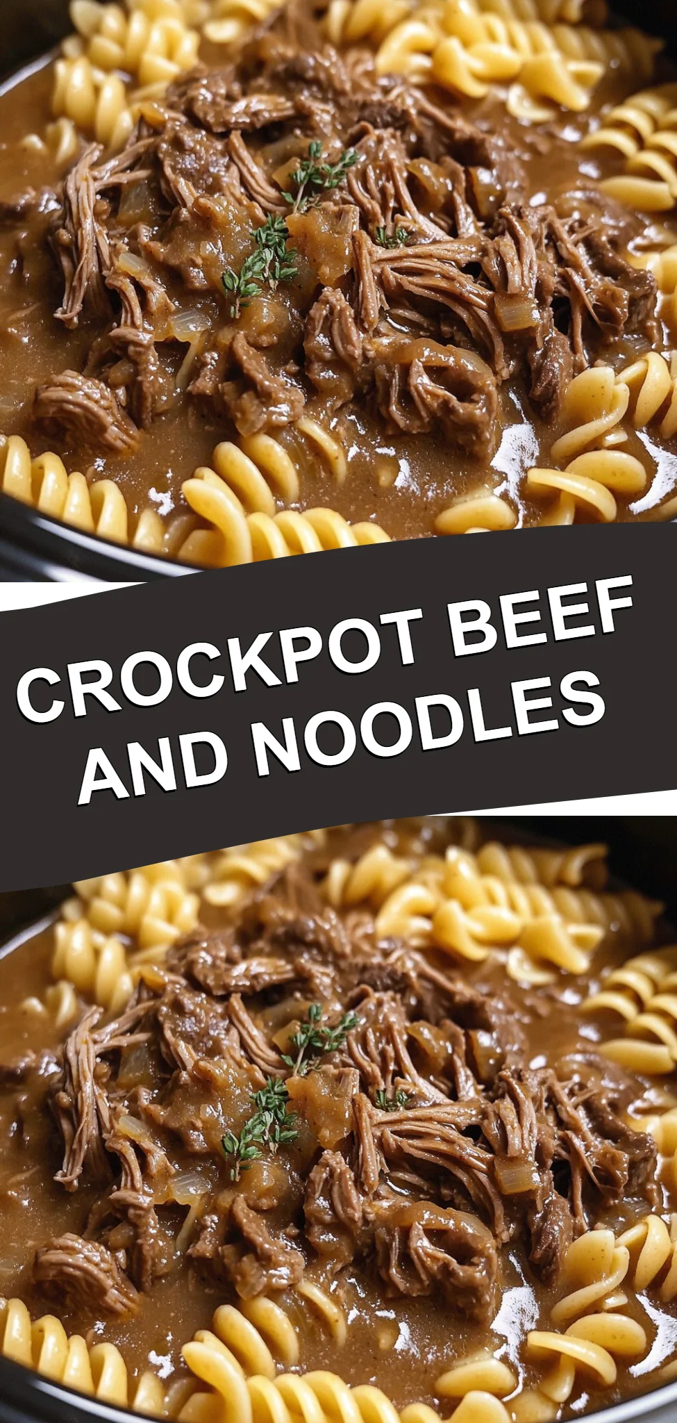Crockpot Beef and Noodles