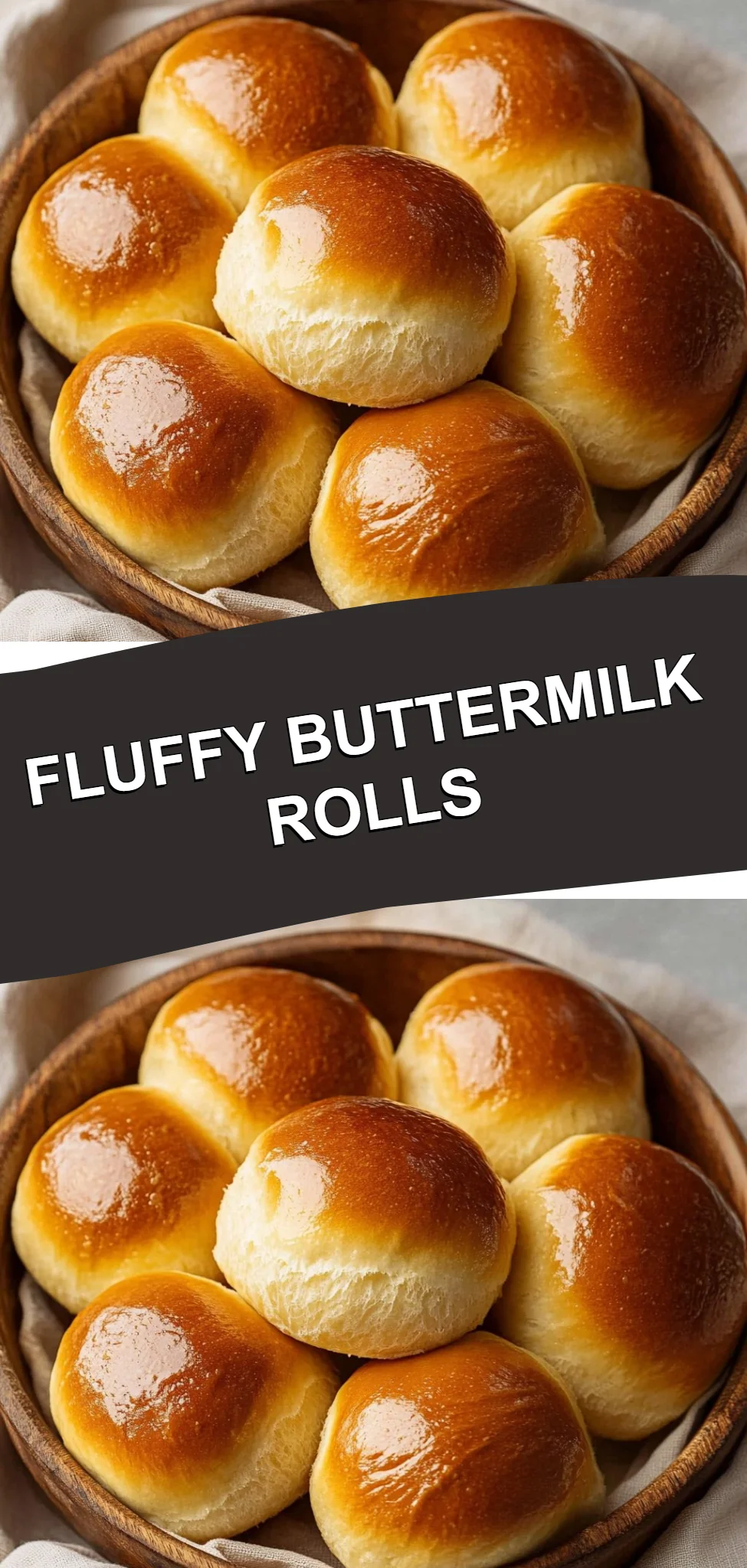 Fluffy Buttermilk Rolls