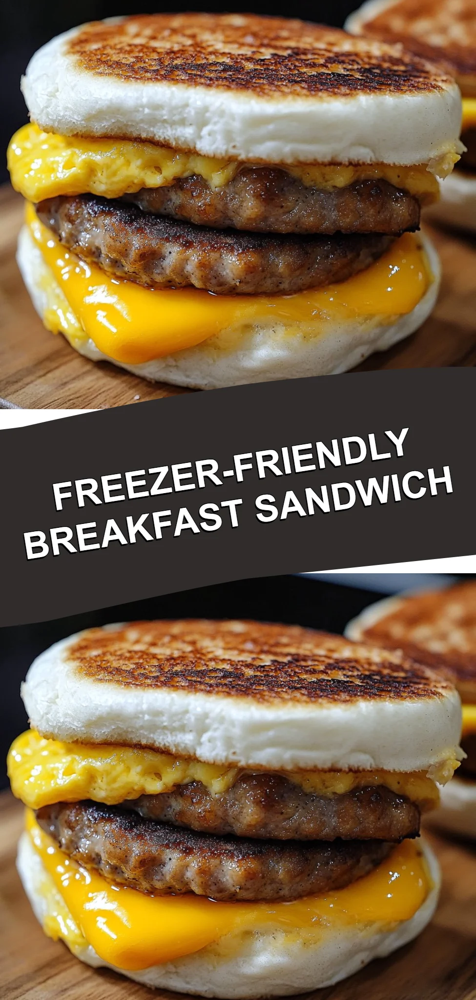 Freezer-Friendly Breakfast Sandwich