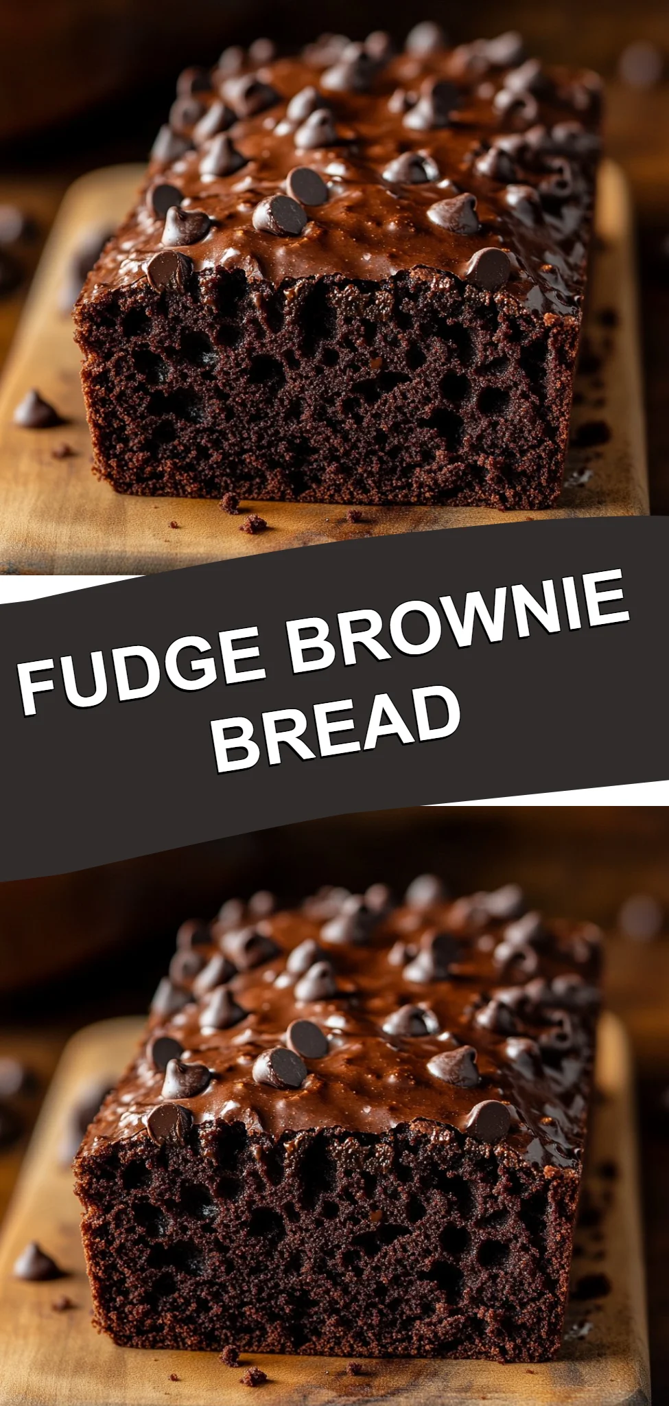 Fudge Brownie Bread