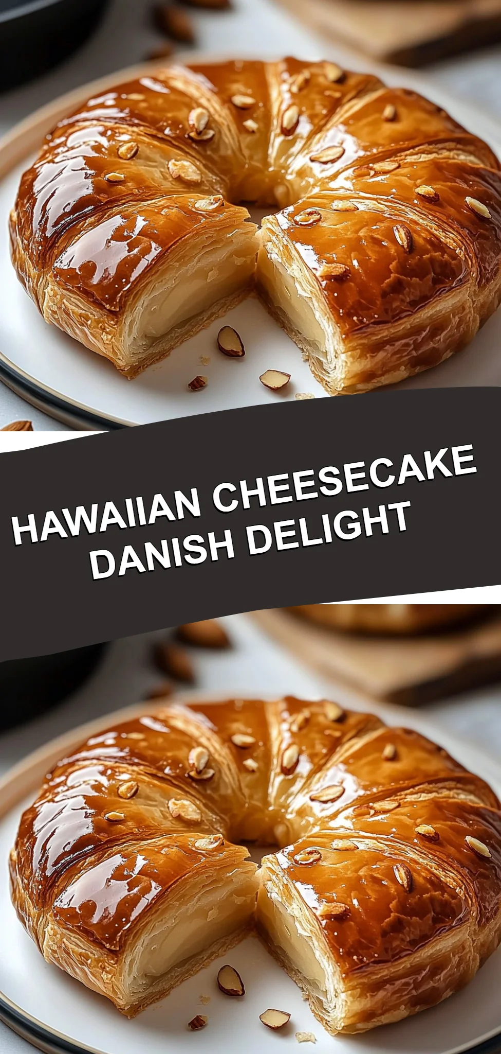 Hawaiian Cheesecake Danish Delight