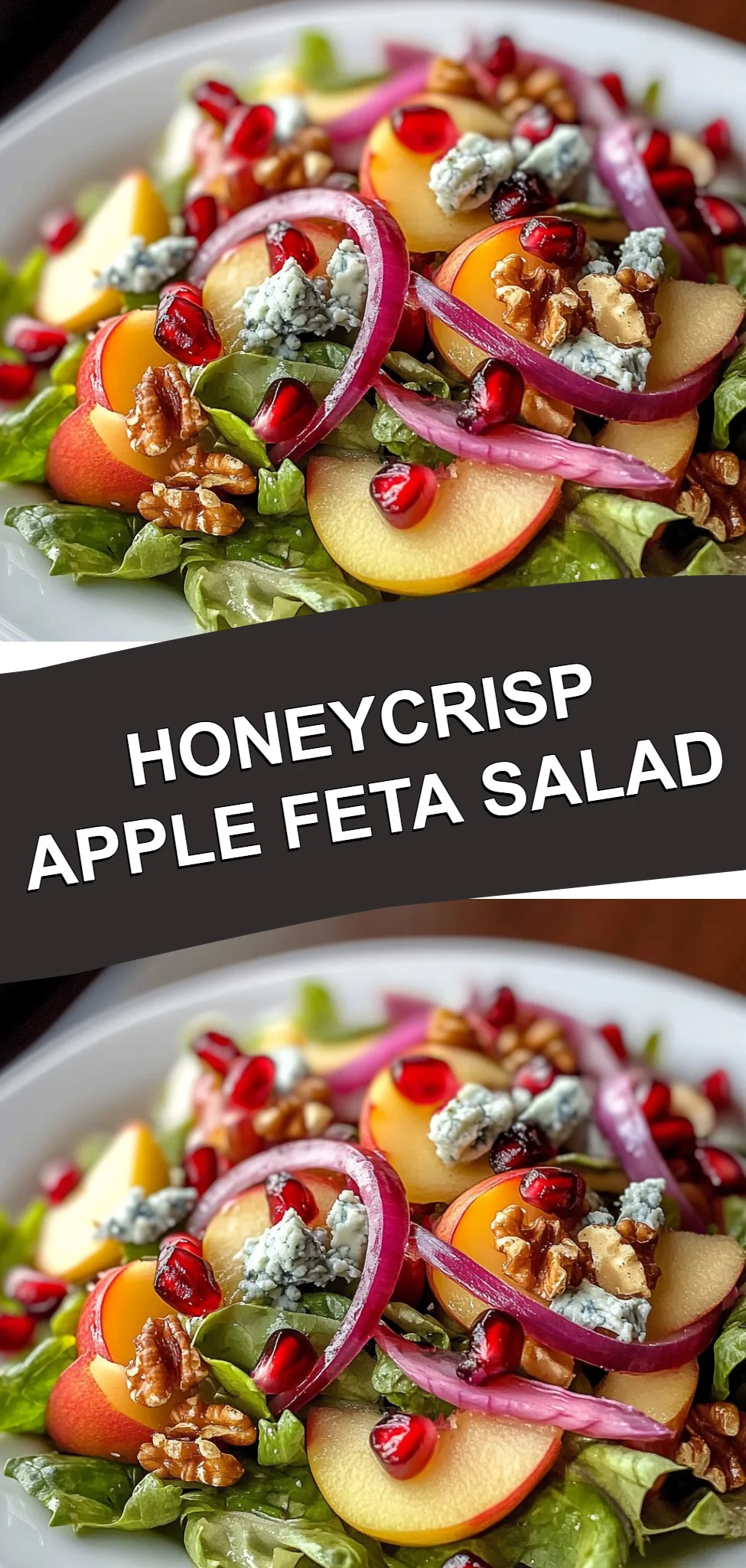 Honeycrisp Apple Feta Salad