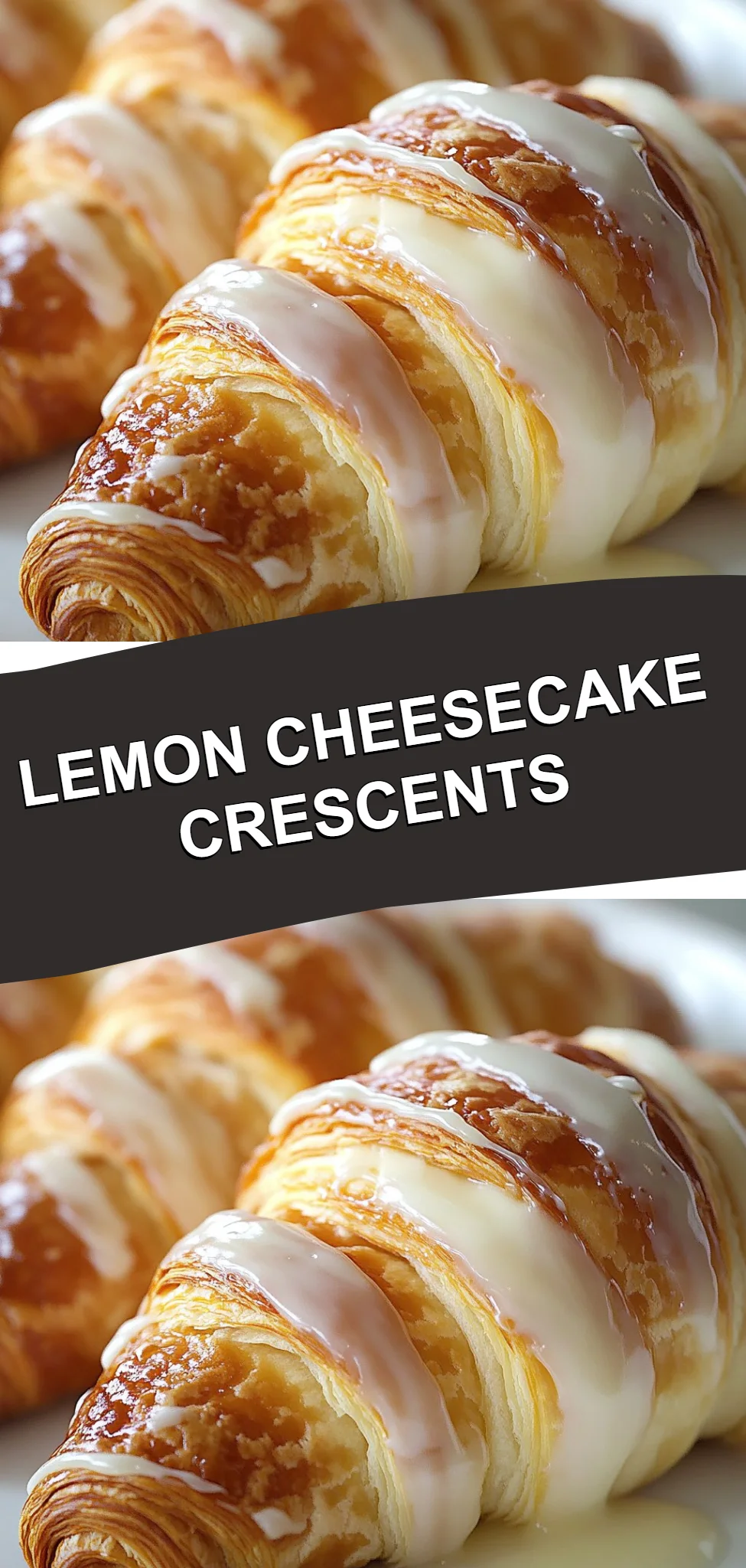 Lemon Cheesecake Crescents