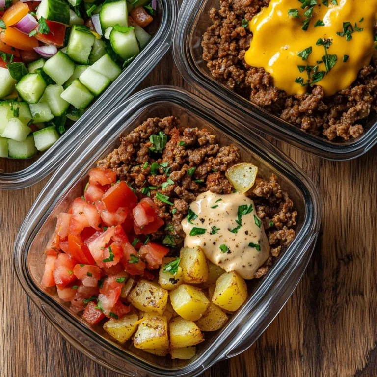 Delicious loaded potato taco bowl with toppings and cilantro