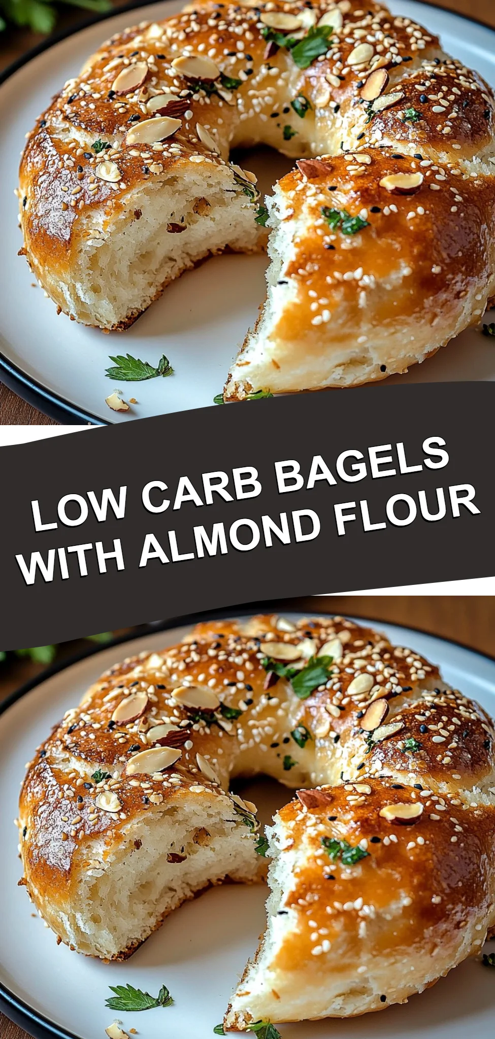 Low Carb Bagels with Almond Flour