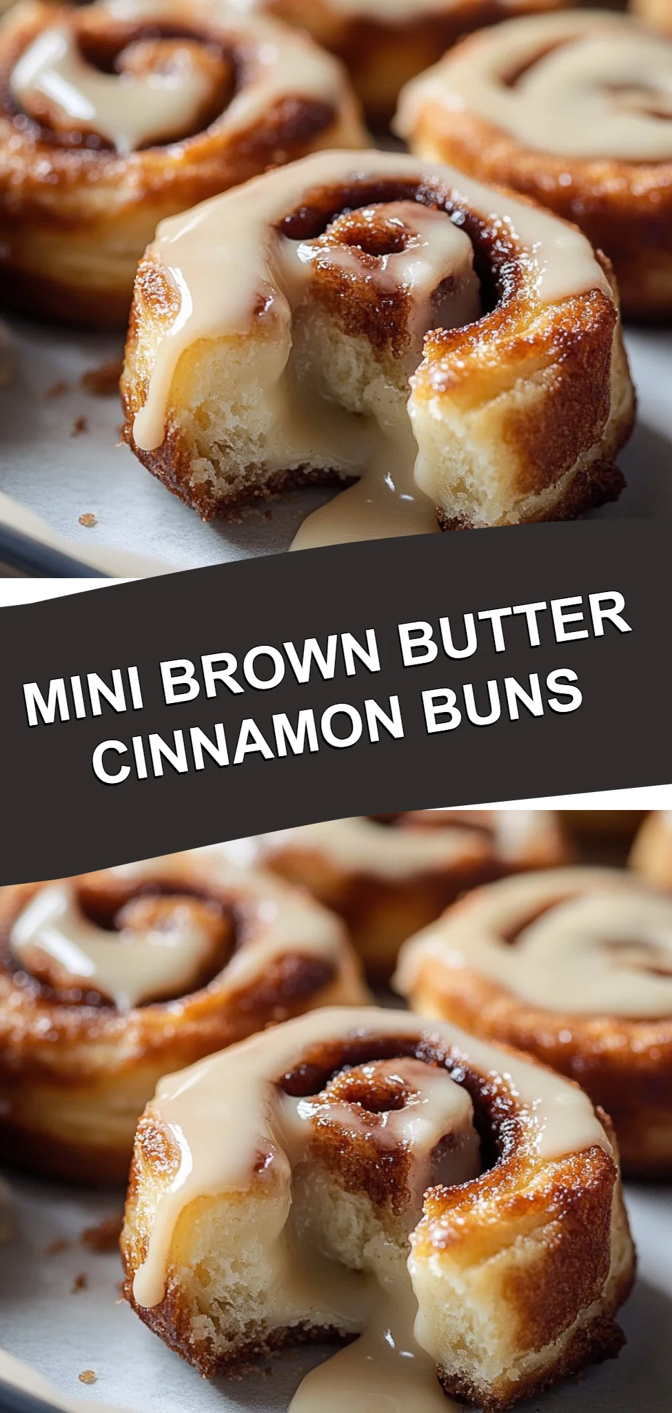 Mini Brown Butter Cinnamon Buns