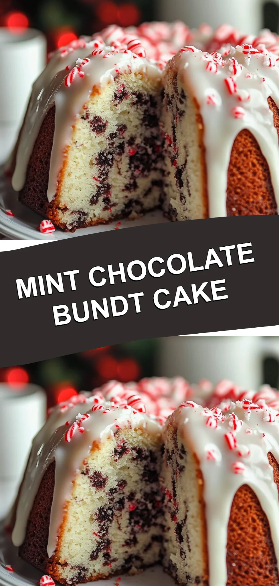 Mint Chocolate Bundt Cake