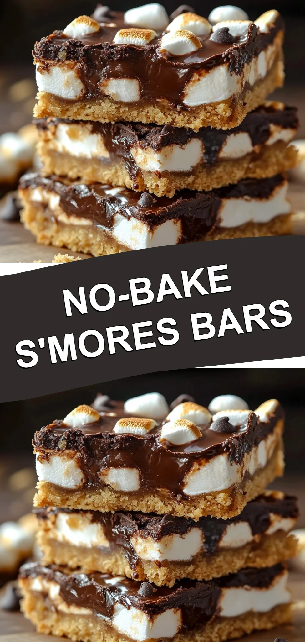 No-Bake S'mores Bars