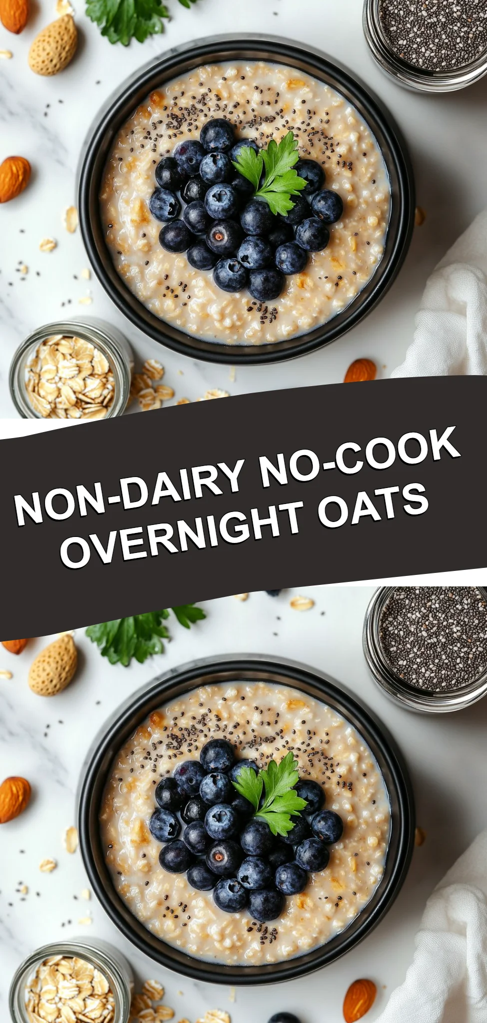 Non-Dairy No-Cook Overnight Oats