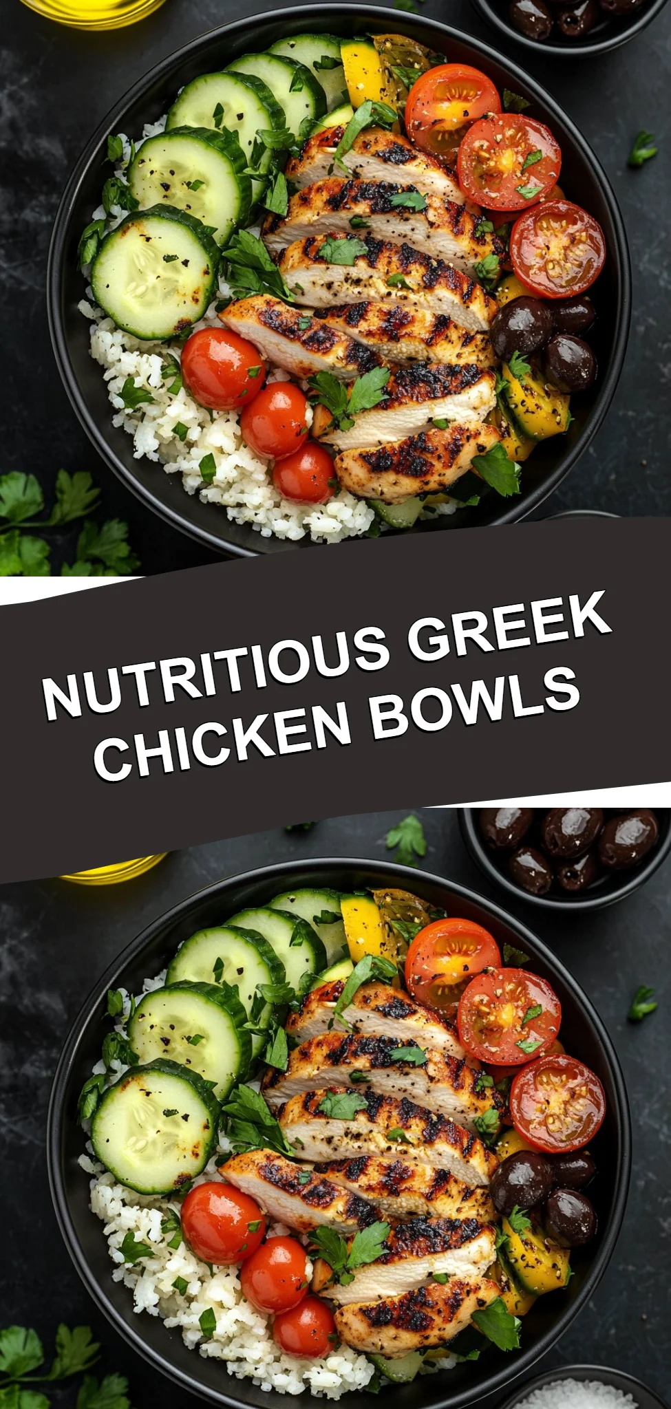 Nutritious Greek Chicken Bowls