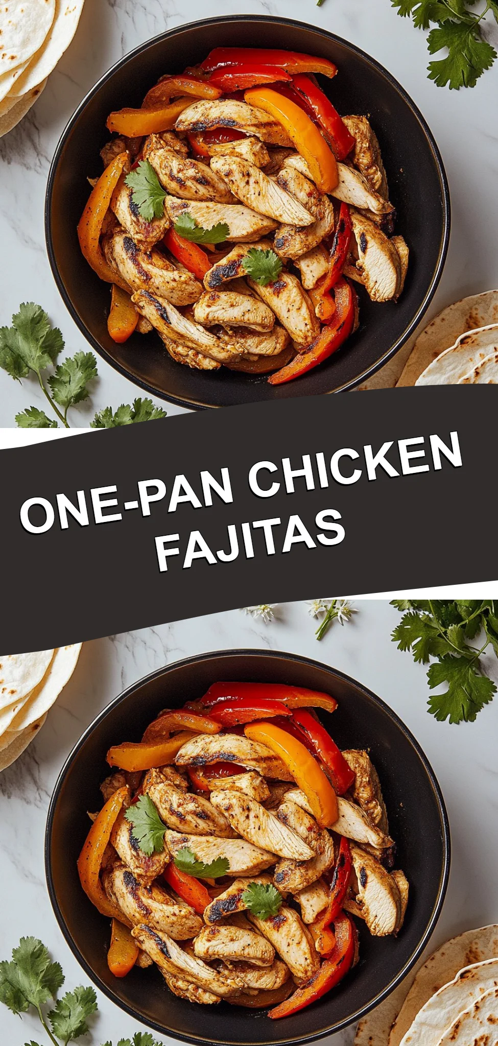 One-Pan Chicken Fajitas