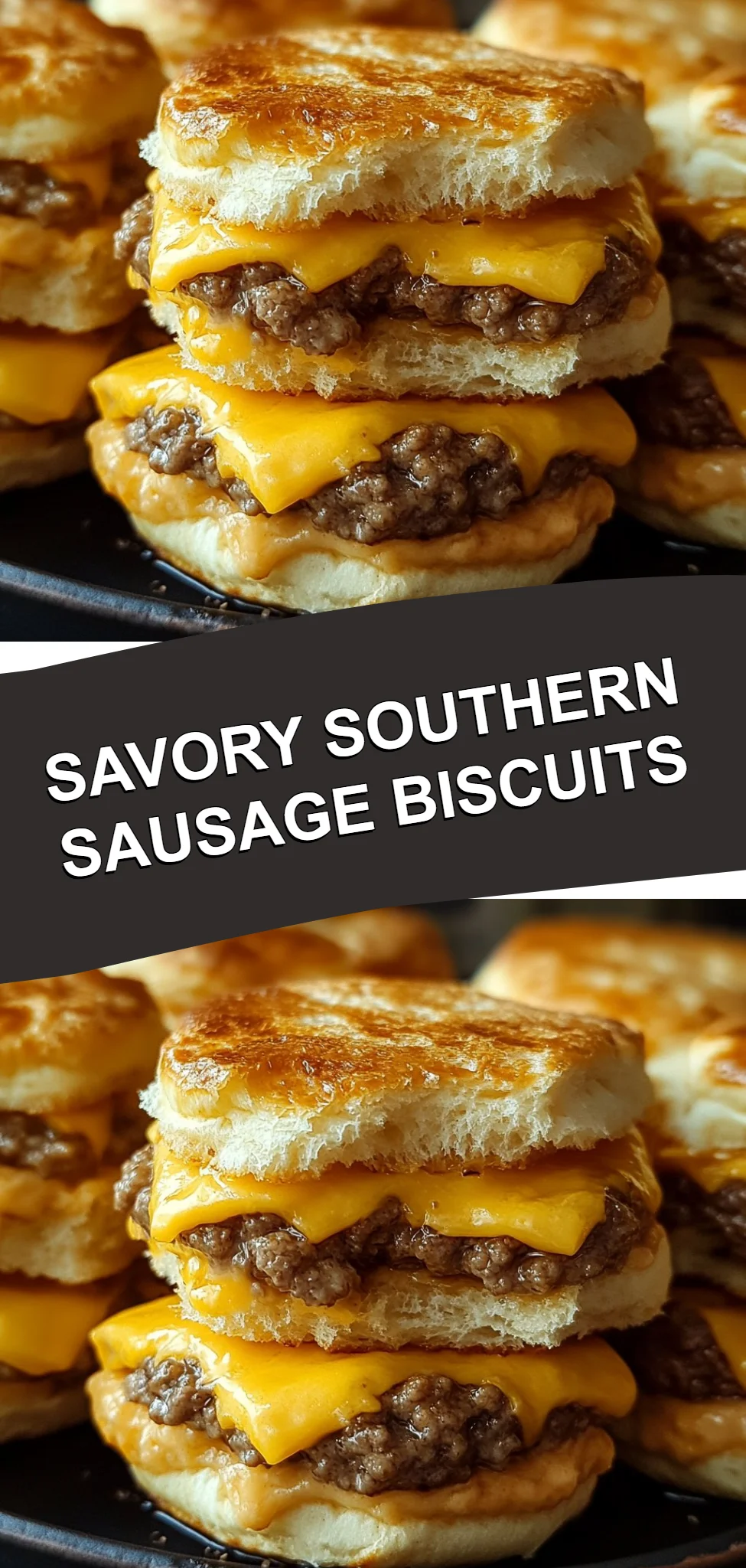 Savory Southern Sausage Biscuits