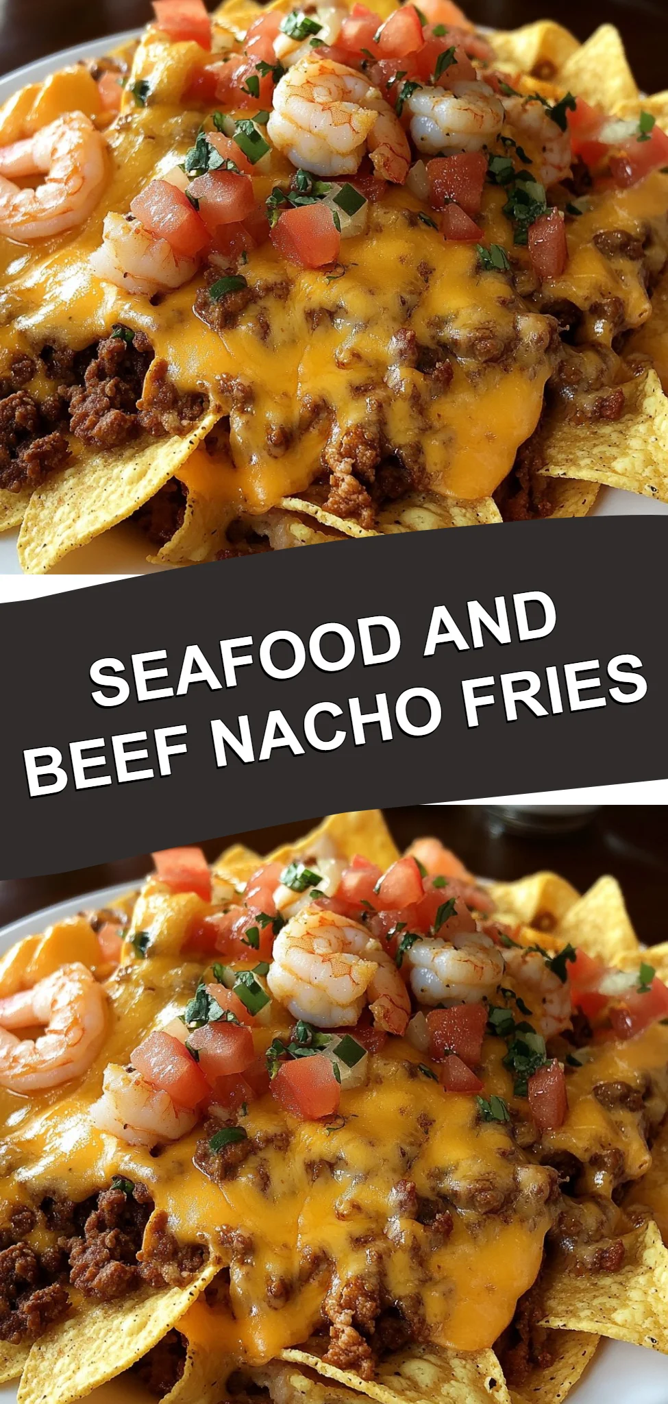 Seafood and Beef Nacho Fries