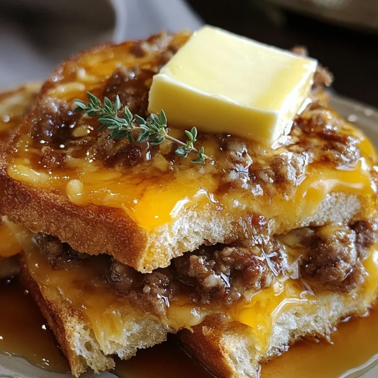Sheet Pan Sausage Cheese Pancakes ready to serve on a table.