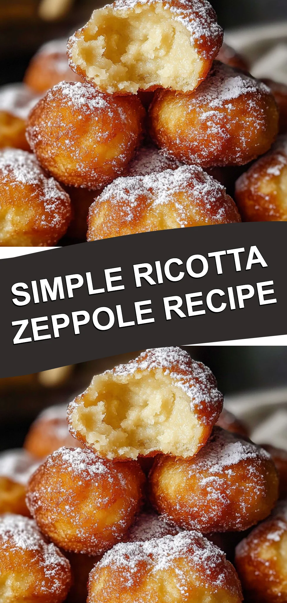 Simple Ricotta Zeppole Recipe