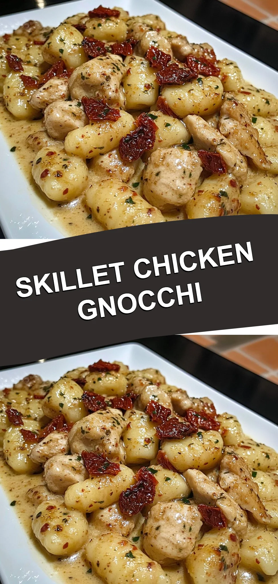 Skillet Chicken Gnocchi