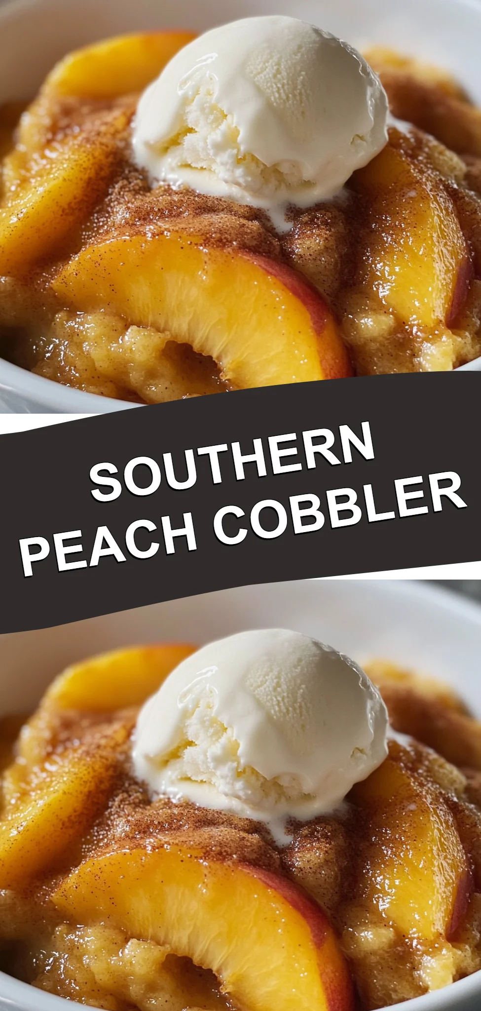 Southern Peach Cobbler